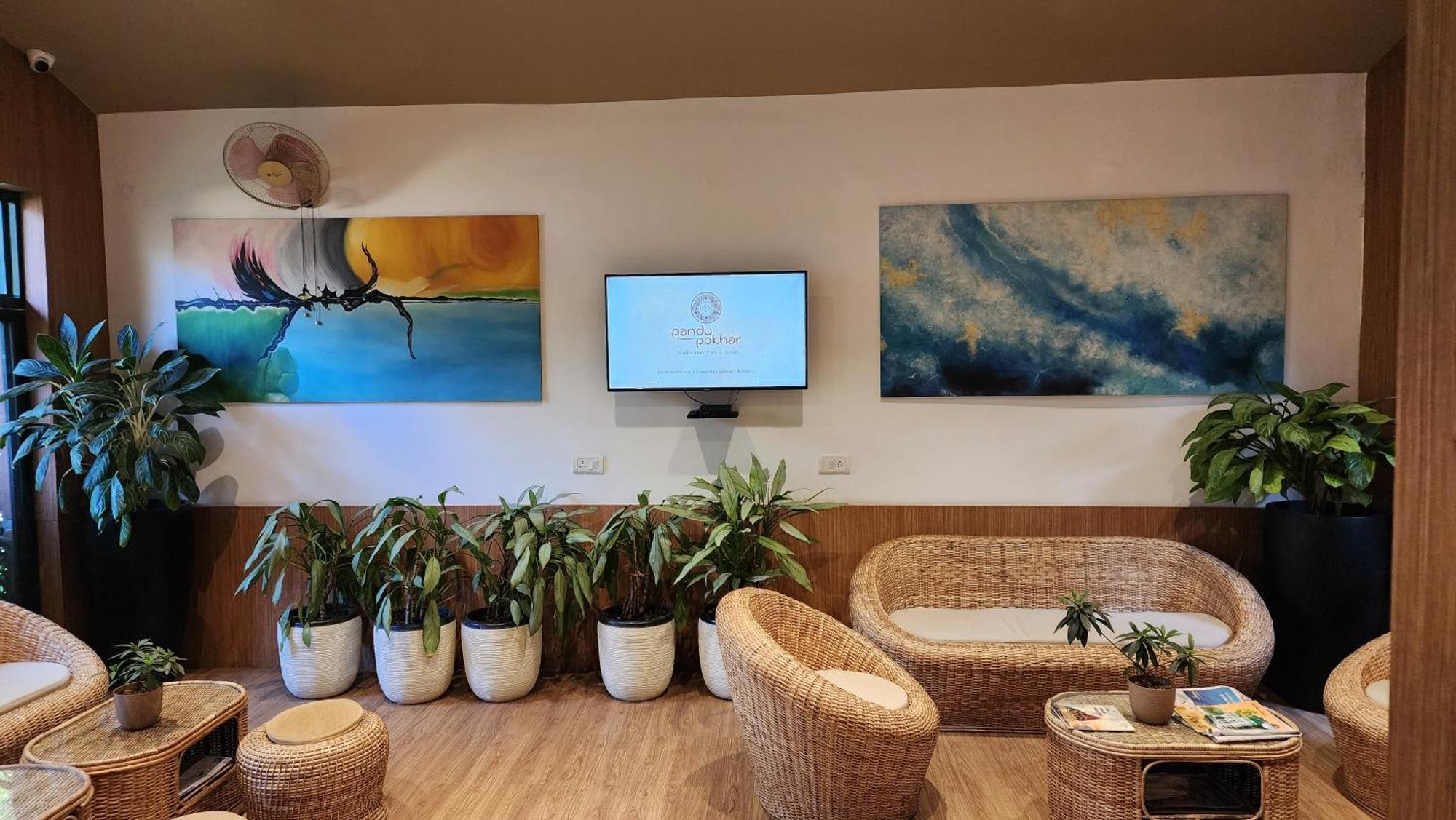 Pandu Pokhar Eco Adventure Resort Rājgīr Buitenkant foto