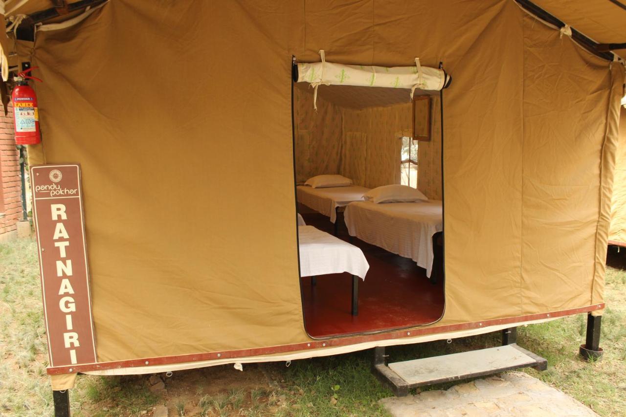 Pandu Pokhar Eco Adventure Resort Rājgīr Buitenkant foto